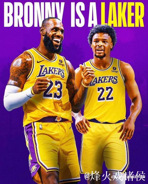 父子同台!詹姆斯与布朗尼联手书写历史新篇 父子同台!詹姆斯与布朗尼联手书写历史新篇